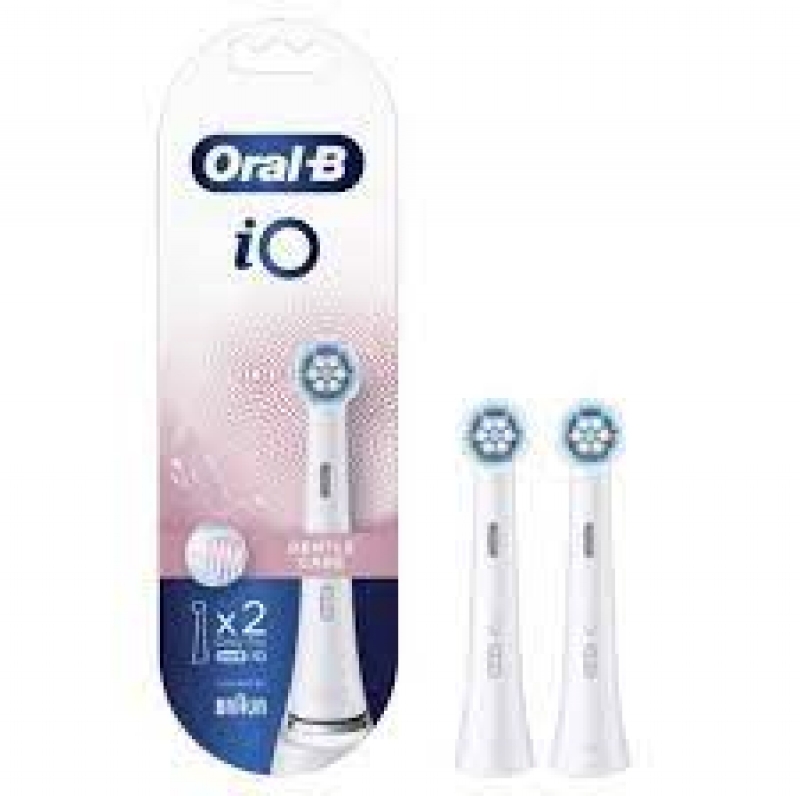 ORALB POWER REFILL IO GENTLE CLEAN WHITE 2 PEZZI